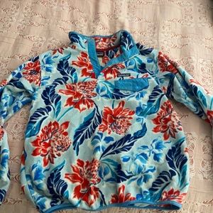 floral women’s Patagonia pullover